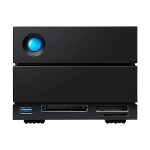 LaCie 2big Dock V2 40TB Thunderbolt 3 Black Docking Station External HDD #STLG40000400