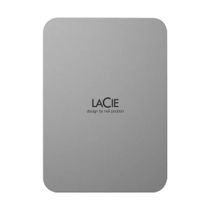 Lacie Mobile Drive 1TB USB 3.2 Gen 1 Type-C Moon Silver Portable External HDD #STLP1000400