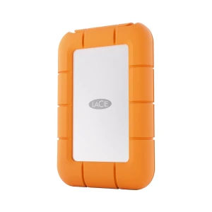 Lacie Rugged Mini 2TB USB 3.2 Gen 2 Type-C Orange Portable External SSD #STMF2000400