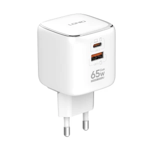 LDNIO 65W PD & QC USB & USB-C White Charger / Charging Adapter