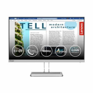 Lenovo L27i-40 27 Inch FHD Display HDMI VGA Cloud Grey Professional Monitor