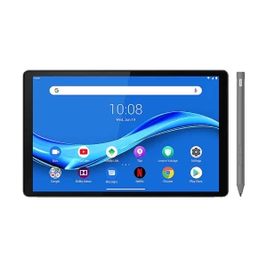 Lenovo TAB M10 FHD Plus TB-X606V (2nd Gen) Octa Core Mediatek Helio P22T 4GB Platinum Active Pen Gray Tablet With Active Pen #ZA8J0005IN