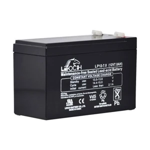 Leoch 12V 7Ah Rechargeable Sealed Lead Acid Battery for UPS