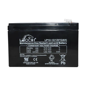 Leoch LP12-12 12V 12Ah Rechargeable Sealed Lead Acid Battery for UPS