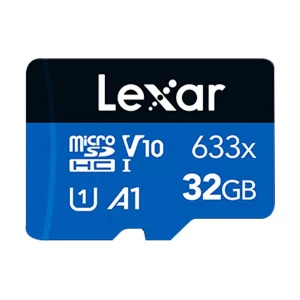 Lexar High-Performance 633x 32GB microSDXC/SDHC Class 10 A1 UHS-I (U1) V10 Memory Card #LMS0633032G