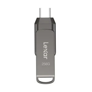 Lexar JumpDrive D400 256GB USB 3.2 Gen 1 OTG Grey Pen Drive