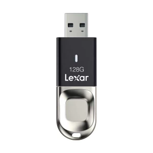 Lexar JumpDrive Fingerprint F35 128GB USB 3.0 Black Pen Drive #LJDF35128BBK
