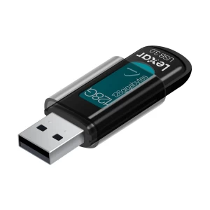 Lexar JumpDrive S57 128GB USB 3.0 Black-Teal Pen Drive #LJDS57-128ABAP
