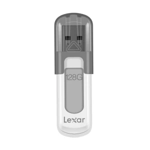 Lexar JumpDrive V100 128GB USB 3.2 Gen 1 White-Gray Pen Drive