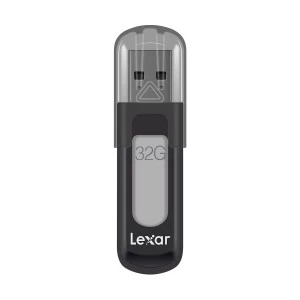 Lexar JumpDrive V100 32GB USB 3.0 Black-Gray Pen Drive #LJDV100-32GABAPBK