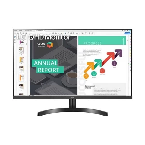 LG 32QN600-B 32 Inch QHD IPS Dual HDMI, DP & Headphone Black Monitor