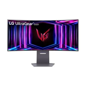 LG 34GS95QE-B 34 Inch UltraGear 3K UWQHD OLED Display Dual HDMI, DP, USB Black Curved Gaming Monitor (3 Year Warranty)
