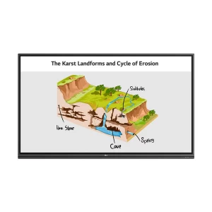 LG 75TR3PJ 75 inch 4K UHD Education Interactive Flat Panel Display (Android 9.0)