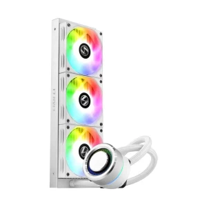 Lian Li Galahad 360 Closed-Loop AIO White Liquid CPU Cooler #G89.GA360A.00