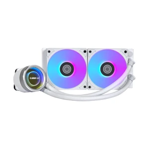 Lian Li Galahad II Trinity 240 Closed-Loop AIO White Liquid CPU Cooler #G89.GA2T24W.00