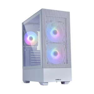 Lian Li Lancool 205 MESH RGB + Type-C Mid Tower ATX White Gaming Desktop Casing #G99.OE764CW.00