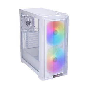 Lian Li Lancool 215 RGB Mesh Mid Tower ATX White (Tempered Glass) Gaming Desktop Case