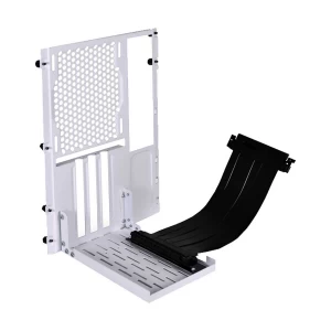 Lian Li O11D-MINI-1 PCIe 4.0 Vertical White GPU Bracket Kit #G89.O11DM-1W.40