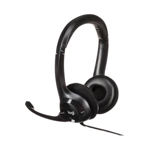 Logitech H390 USB Black Computer Headphone