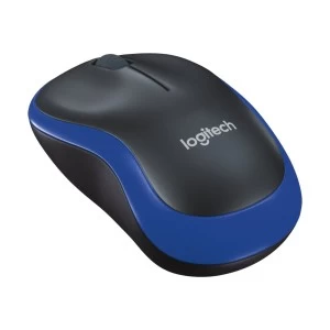 Logitech M185 Blue Wireless Mouse #910-002502