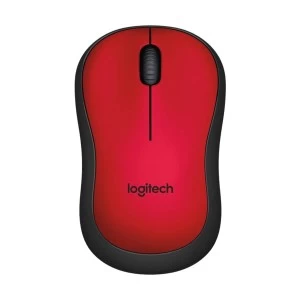 Logitech M221 Silent Red Wireless Mouse #910-004884