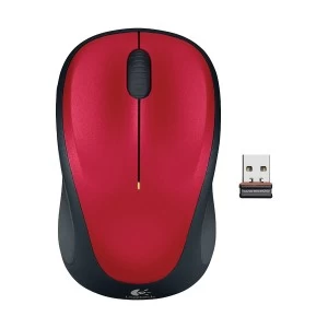 Logitech M235 Red Wireless Mouse #910-003412