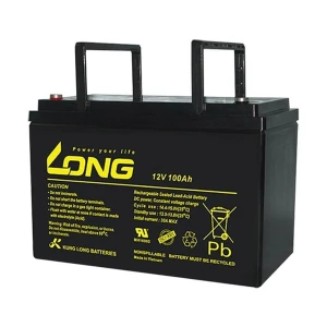 Long 12V 100Ah Rechargeable Sealed Lead Acid Battery for UPS