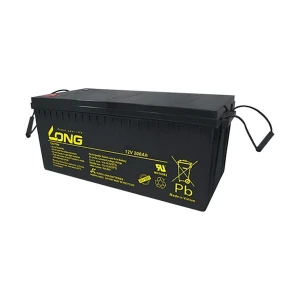 Long 12V 200Ah Rechargeable Sealed Lead Acid Battery for UPS