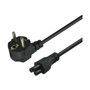 Many 2-Pin Black Laptop Power Cable # MTS-0022