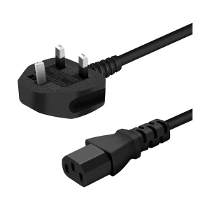 Many 3-Pin Black Desktop Power Cable # MTS-0020