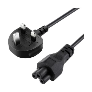 Many 3-Pin Black Laptop Power Cable # MTS-0023