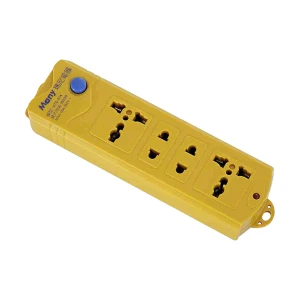 Many 4 Port (2 Pin 2 Port, 3 Pin 2 Port) Yellow Cordless Power Strip # MTS-614