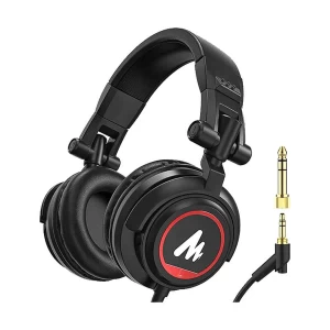 Maono AU-MH501 Wired Black Studio Monitor Headphone for Recording