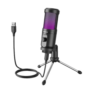 Maono AU-PM461TR RGB Podcast Condenser Wired Microphone