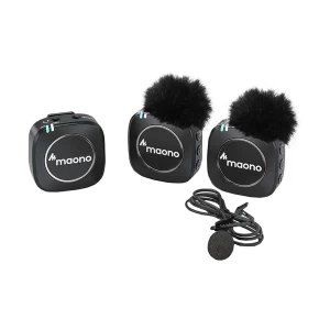 Maono AU-WM820 A2 Real-time Monitoring and Mute Lavalier Wireless Microphone