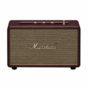 Marshall Acton III Burgundy Bluetooth Speaker