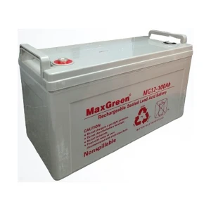 Maxgreen 12V 100Ah Rechargeable Sealed Lead Acid Battery for UPS