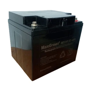 MaxGreen 12V 40Ah Rechargeable Sealed Lead Acid Battery for UPS