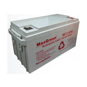 Maxgreen 12V 65Ah Rechargeable Sealed Lead Acid Battery for UPS