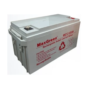 MaxGreen 12V 65Ah Rechargeable Sealed Lead Acid Battery for UPS