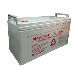 Maxgreen 12V 80Ah Rechargeable Sealed Lead Acid Battery for UPS