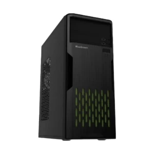 MaxGreen 2810BG Mid Tower Black ATX Casing with Standard PSU