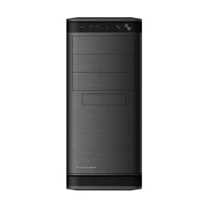 MaxGreen 5905BK Mid Tower Black ATX Desktop Casing with PSU