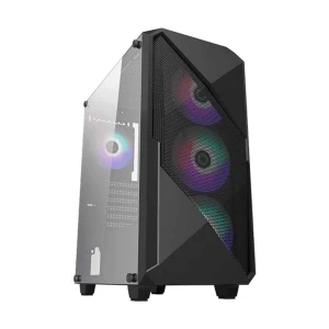 MaxGreen A366BK Mid Tower ATX Black Casing