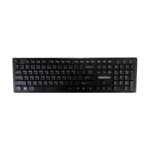 Meetion MT-WK841 Wireless Black Keyboard with Bangla