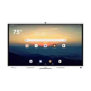 METZ S Series 75SG1 75 Inch (16GB, 256GB) 4K UHD Interactive Flat Panel Display with 48MP Camera & 8 Array Microphone (Android 13)
