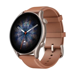 Amazfit GTR 3 Pro Brown Leather Smart Watch