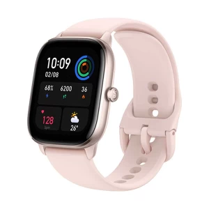 Amazfit GTS 4 Mini Ultra-Slim Flamingo Pink Smart Watch with GPS