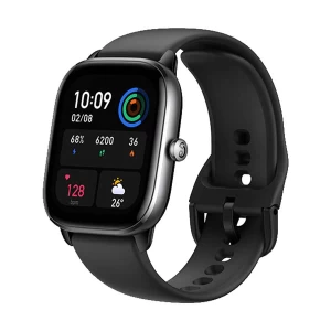 Amazfit GTS 4 Mini Ultra-Slim Midnight Black Smart Watch with GPS