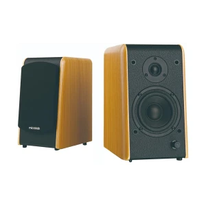 Microlab B77 2:0 Wired Wooden Stereo Bookshelf Speaker